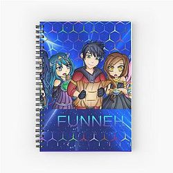Itsfunneh Krew Spiral Notebook