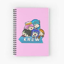 Krew Style Spiral Notebook