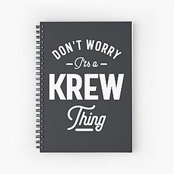 Krew Personalized Birthday Gift Notebook