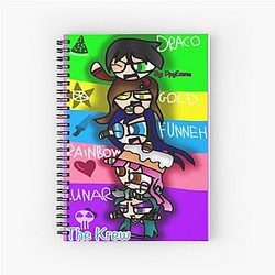 MineCraft - The Krew Team Spiral Notebook