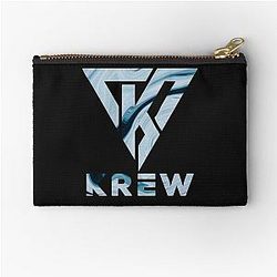 Funneh and the Krew T-Shirt Krew Logo Zipper Pouch