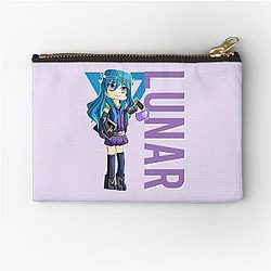 Lunar Itsfunneh Krew gamer fan art 2022 Zipper Pouch