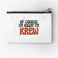 Of Course I'm Right Zipper Pouch