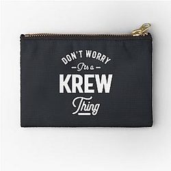 Krew Personalized Birthday Gift Zipper Pouch
