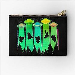 KREW Give Me Space Glow in the Dark Zipper Pouch