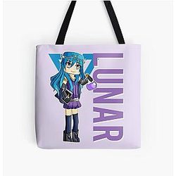 Lunar Funneh Krew Gamer Fan Art 2022 All Over Print Tote Bag