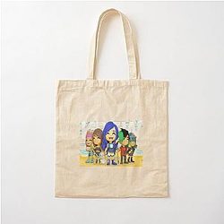 MineCraft The Krew Team itsfunneh Cotton Tote Bag