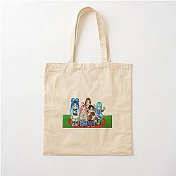 MineCraft Game - The Krew Team - Funnest Cotton Tote Bag