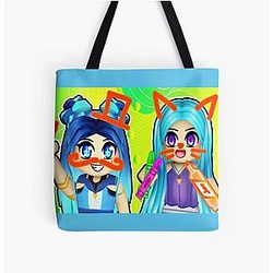 MineCraft Game The Krew Team Funnny All Over Print Tote Bag