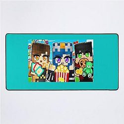 MineCraft Game - The Krew Team Desk Mat