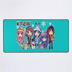 MineCraft - The Krew Team Winter Desk Mat