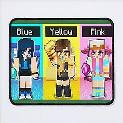 MineCraft Game The Krew Team Mouse Pad