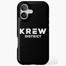 Krew District iPhone Case