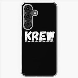 Krew Name in Black and Classic White T-Shirt Samsung Galaxy Soft Case