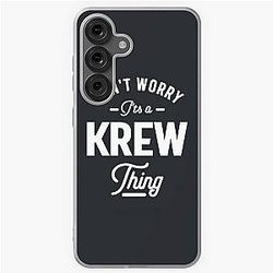 Krew Personalized Name Birthday Gift Soft Case for Samsung Galaxy