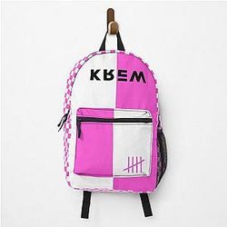White Pink Team Cute Girls Boys Gift Lover Gaming Backpack