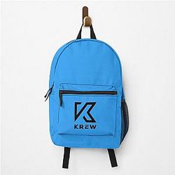 Cute Gaming Fanart Funneh and the Krew Black Kids Cartoon Backpack