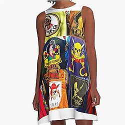 Ye Mystic Krewe of Gasparilla A-Line Dress