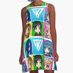 Krew Collection A Line Dress