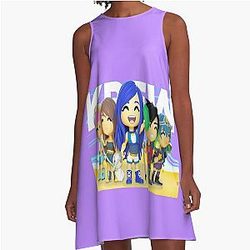 MineCraft - The Krew - itsfunneh A-Line Dress
