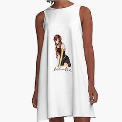 Golden Glare the anime A Line Dress
