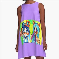 Minecraft Game - The Krew Team - A Line Dress