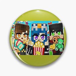 MineCraft Game - The Krew 2 Pin