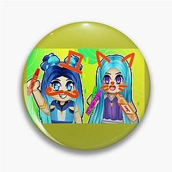 MineCraft Game - The Krew Team - Funny Pin