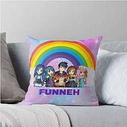 Itsfanneh Krew Game Throw Pillow