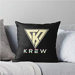 Funneh And The Krew Throw Pillow