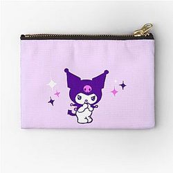 Kuromi Purple Sparkles Zipper Pouch