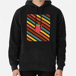 Kuromi Strawberry Color Lesson Classic Art by LD Pullover Hoodie