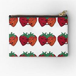 Kuromi Strawberry Zipper Pouch