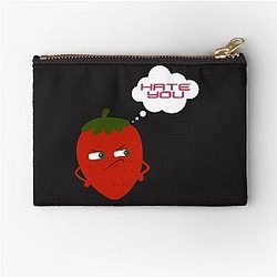 Angry Kuromi Strawberry Pouch