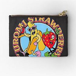 Kuromi Strawberry Zipper Pouch