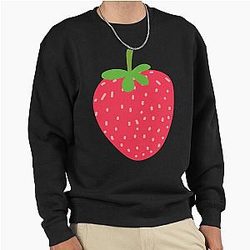 Kuromi Super Strawberry Classic Art by LD Pullover Sweatshirt