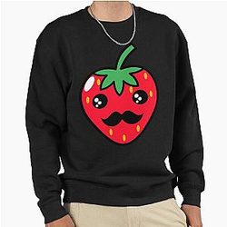 Kuromi Strawberry Pullover Sweatshirt