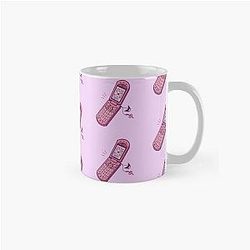Pink Y2k flip phone Kuromi sanrio Classic Mug