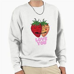 Kuromi Strawberry Pullover Sweatshirt