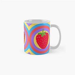 Kuromi Strawberry Color Circle Classic Art by LD Mug