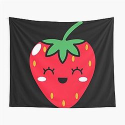 Kuromi Strawberry Tapestry