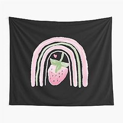 Kuromi Strawberry Tapestry
