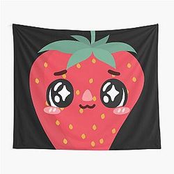 Kuromi Strawberry Tapestry