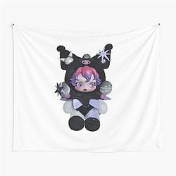 SKULLPANDA KUROMI Plush Popmart Tapestry