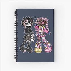 My Melody Kuromi Spiral Notebook