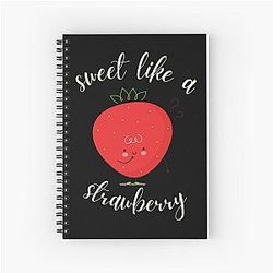 Kuromi Strawberry Notebook