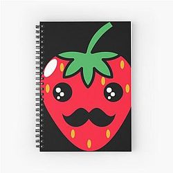 Kuromi Strawberry Notebook
