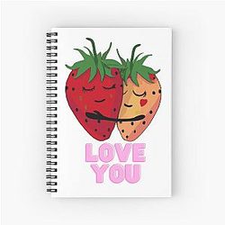 Kuromi Strawberry Notebook