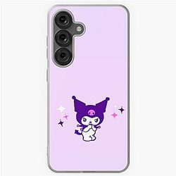 Kuromi Cute Purple Sparkle Samsung Galaxy Soft Case