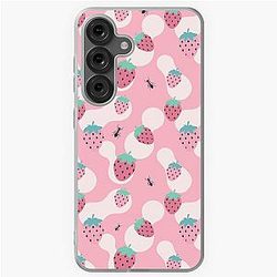 Kuromi Strawberry Classic Art Sleeveless Soft Case for Samsung Galaxy